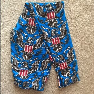 BNWOT LuLaRoe Americana Eagle Leggings
